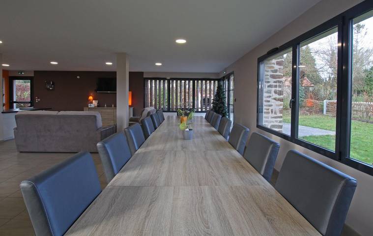 Appartement de vacances pour 21 personnes, avec jardin dans la Manche - 2