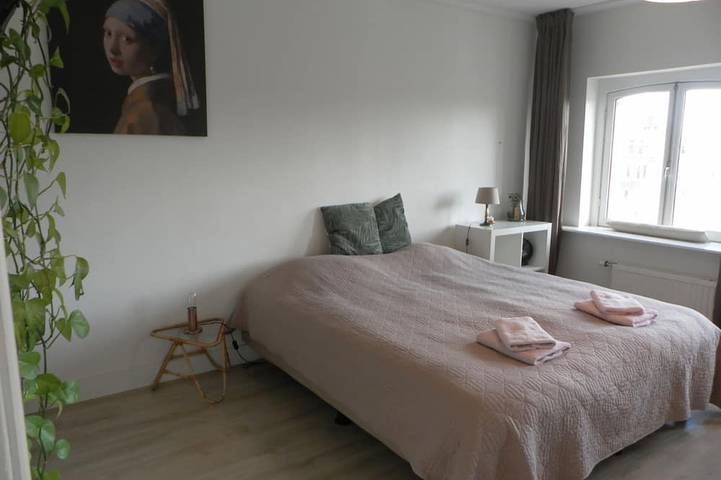 Ganze Wohnung, Schöne renovierte geräumige Wohnung in Villa des 19. Jahrhunderts, mit Blick auf den Kanal in Amsterdam Oost, Holländische Küste