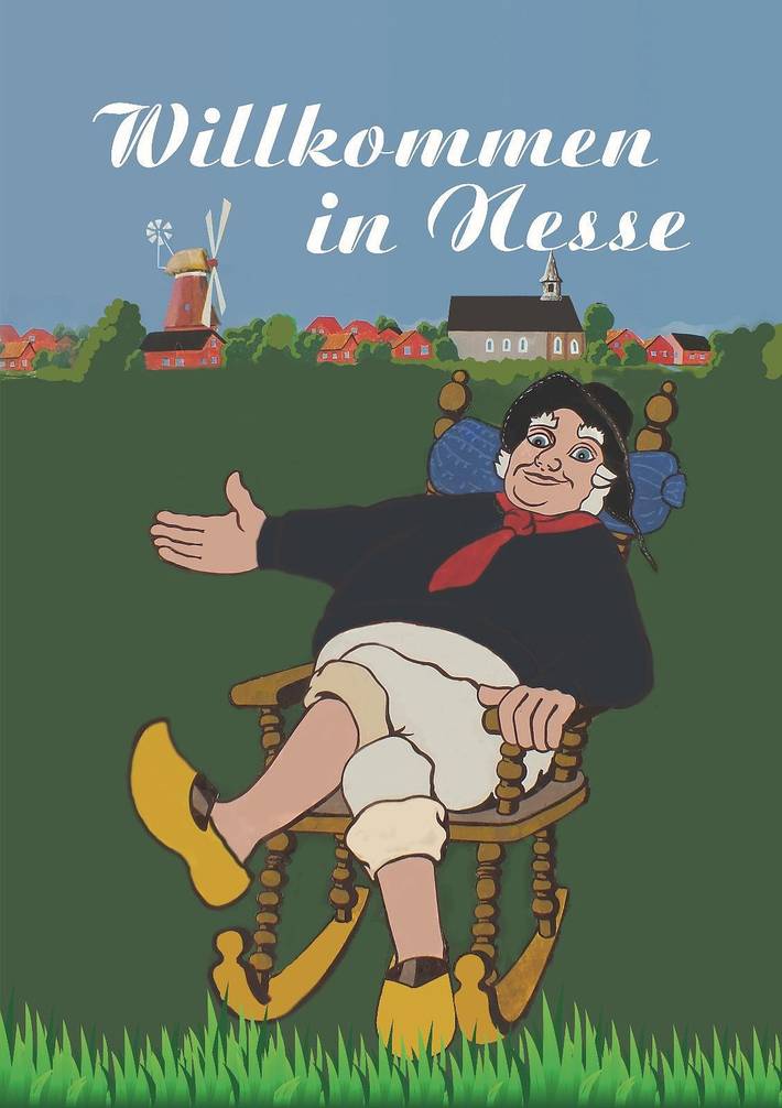 Ferienwohnung für 4 Personen, mit Balkon und Terrasse sowie Garten in Nesse