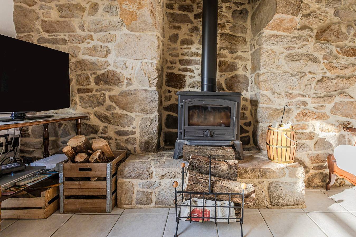 Ferienhaus 'A La Ferme Du Cosquer' – Tourisme Handicap, privater Garten & Wlan in Baden, Côte des Mégalithes