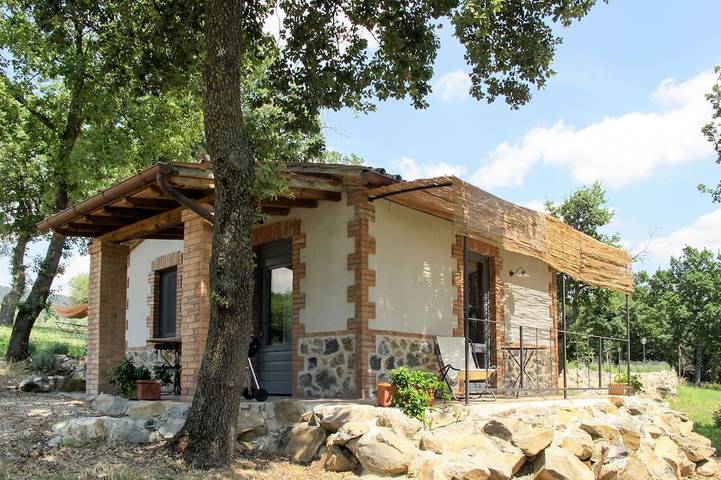 Vakantiehuis voor 2 personen, met zwembad en tuin in Bolsena