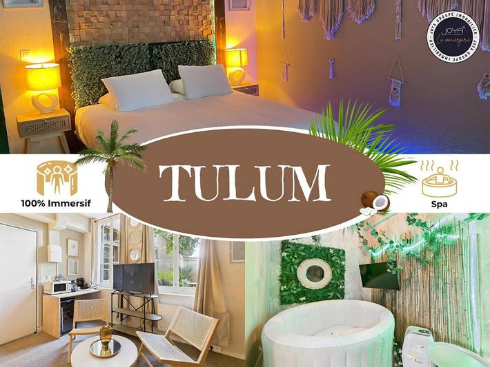 Appartement de vacances pour 2 personnes, avec jardin et jacuzzi ainsi que terrasse et sauna