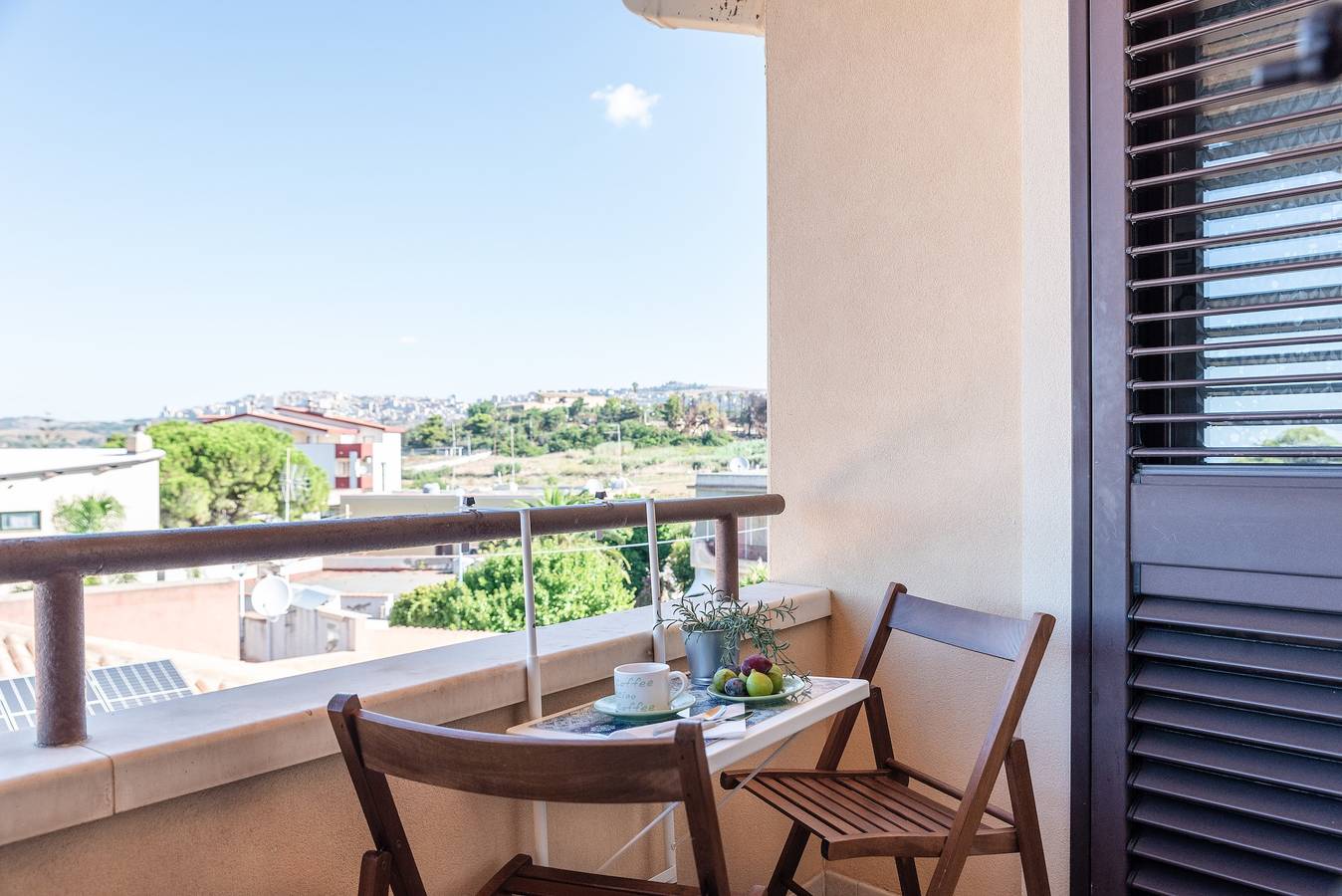 Apartamento Le Primule, apto para mascotas, con vistas al mar y balcón in San Leone, Provincia de Agrigento