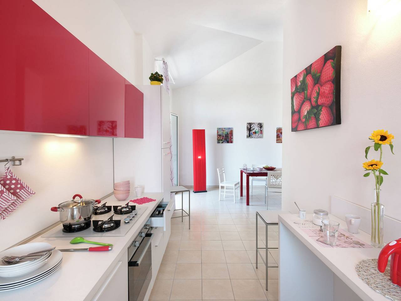 Ganze Wohnung, Wohnung in Tavullia mit Pool und Garten in Tavullia, Pesaro-Urbino