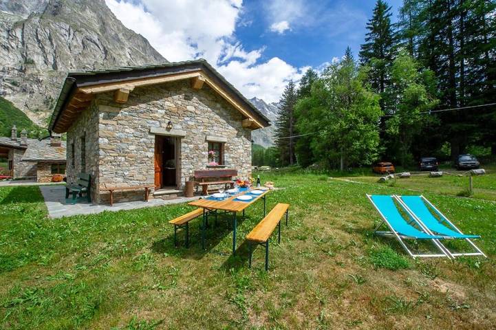 Chalet pour 8 personnes, avec vue à Courmayeur