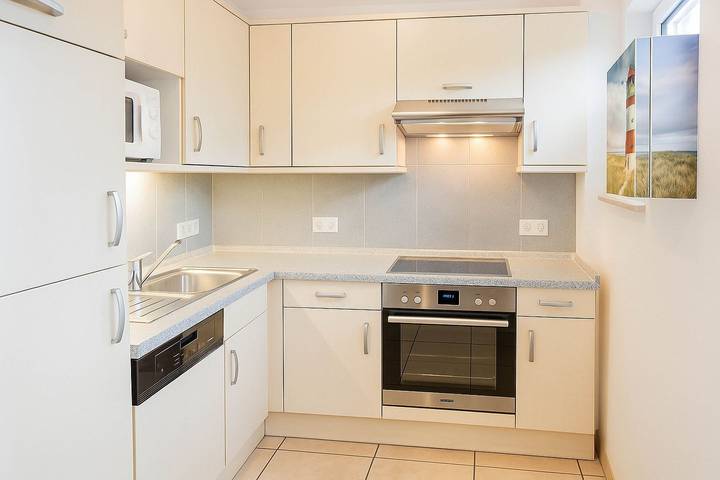 Ganze Wohnung, Großzügige Ferienwohnung Sonne in Schillig mit Garten, Balkon und Strandnähe in Schillig Strand, Wangerland
