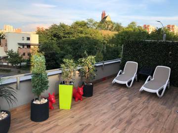 Cottage pour 4 personnes, avec balcon et jardin, adapté aux familles dans Cluj-Napoca