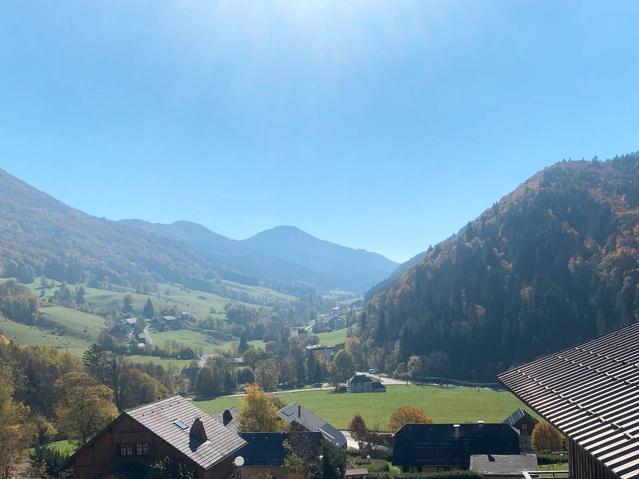 Ganze Wohnung, Appartement du Berger mit Bergblick und privater Terrasse in Aillon-le-Jeune, Chambéry und Umgebung