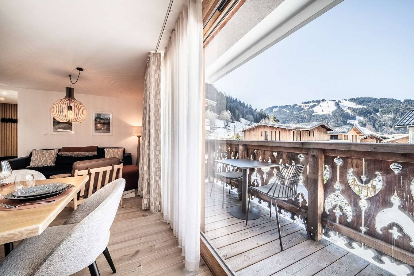 Appartement de vacances entier, Chalet Pascal B101: 3 chambres neuf pour 6 personnes in Morzine, Les Portes du Soleil