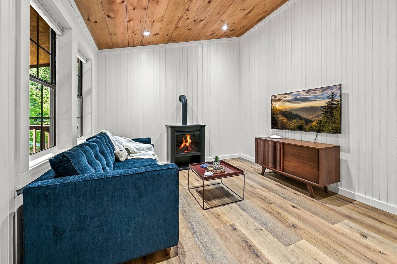 Ganze Wohnung, Smoky Mountains Honeymoon Cabin Dog Friendly in Sevier County