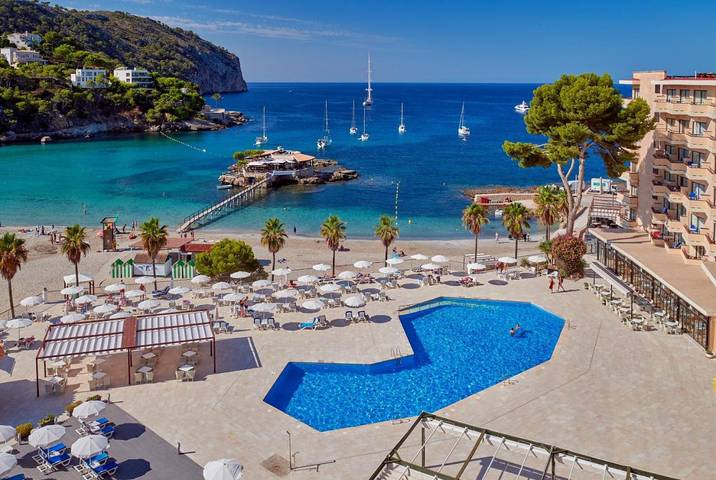 Hôtel pour 2 personnes, avec Balcon et Terrasse ainsi que Piscine et Vue dans Camp de Mar