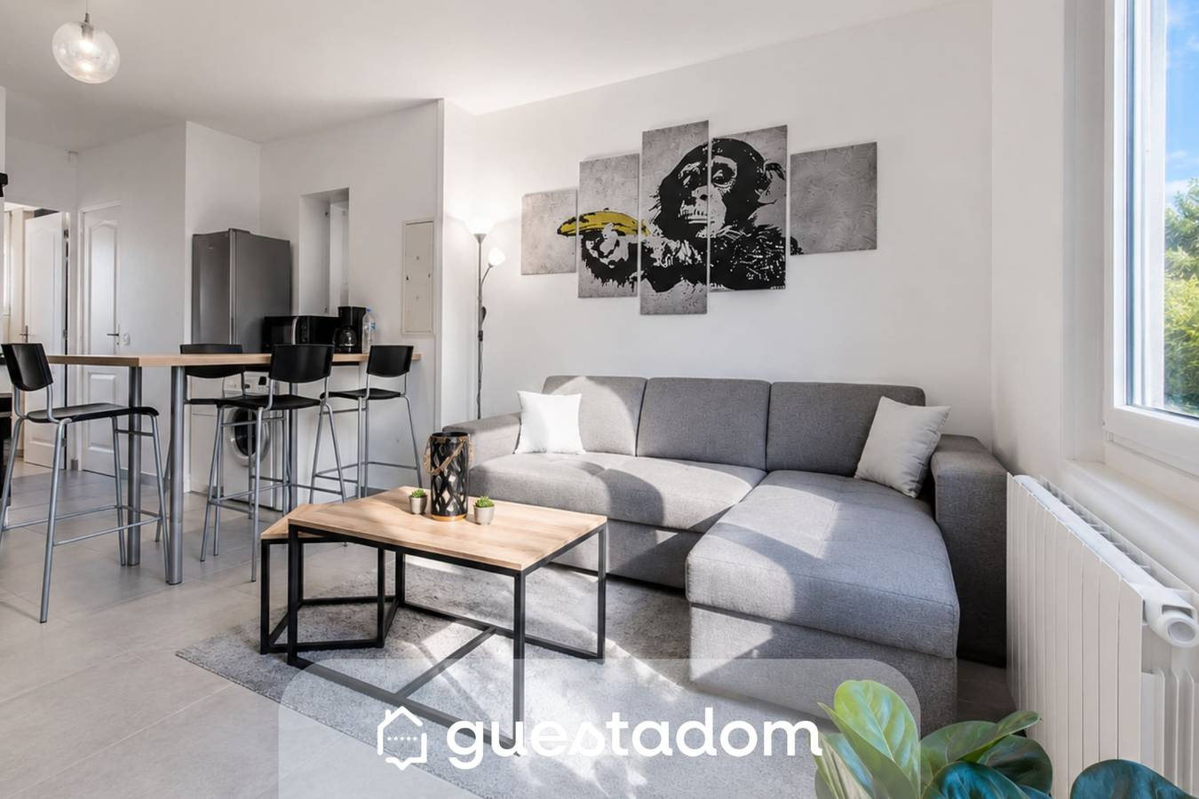 Appartement entier, L'Urbain - 600m gare - Parking in Saint-Nazaire, Côte d'Amour