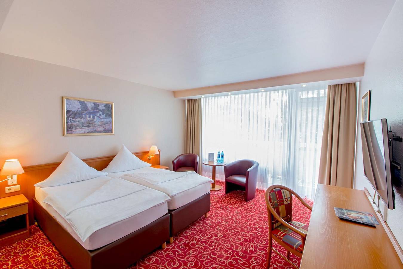 Doppelzimmer Classic in Bad Kreuznach, Río Nahe