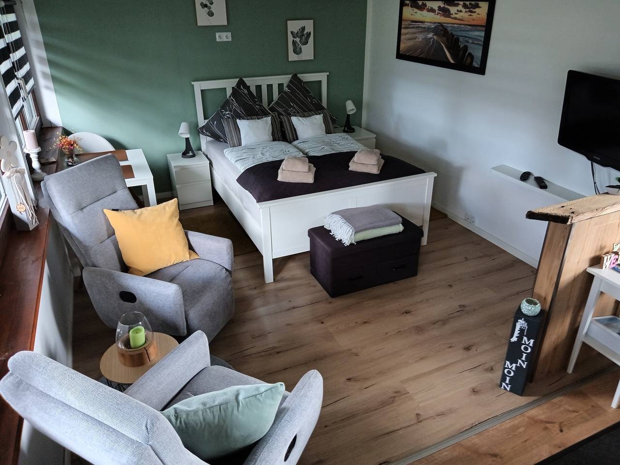 Ferienbungalow Kleine Villa Sonnenschein in Scheggerott, Kappeln & Umgebung