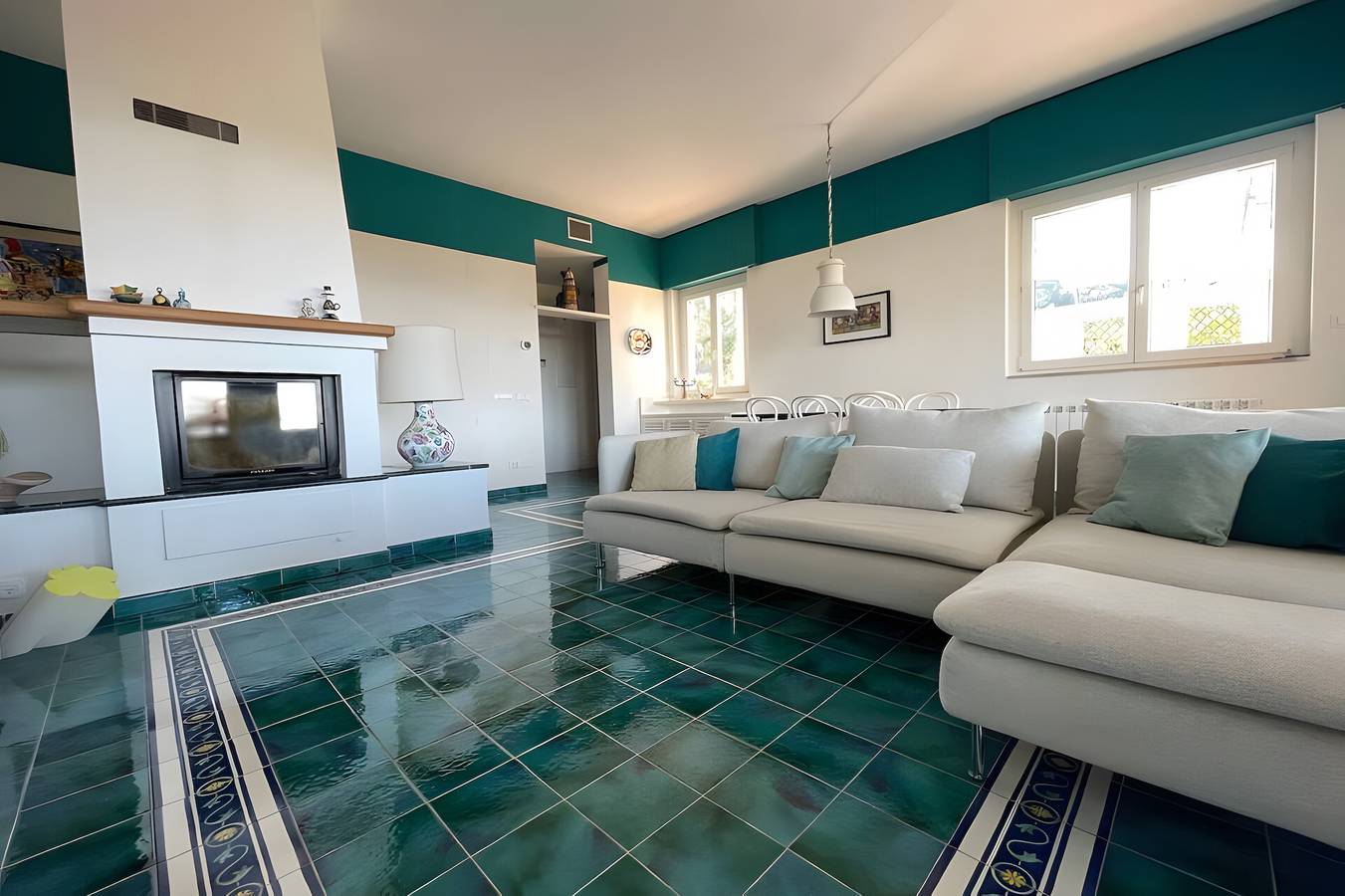 Villa surrounded by greenery with spectacular views of the Gulf of Portoferraio in Portoferraio, Elba