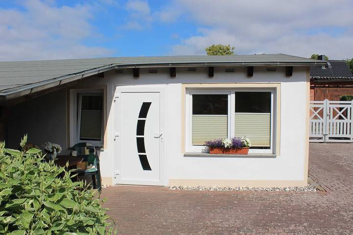 Bungalow für 3 Personen, mit Terrasse und Garten