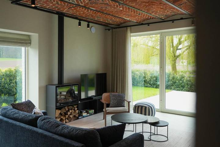 Maison de vacances pour 10 personnes, avec piscine ainsi que sauna et jardin à Tournai