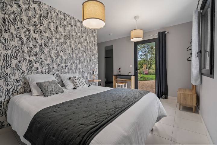 Chambre pour 2 personnes, avec jardin - 1