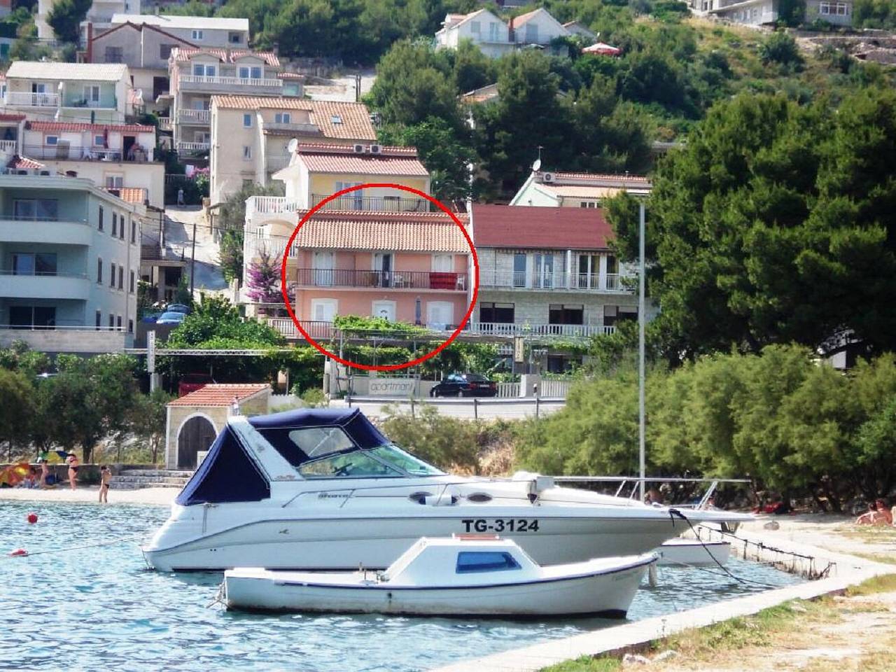 Ganze Wohnung, Apartments Anđelka in Marina, Split-Dalmatien