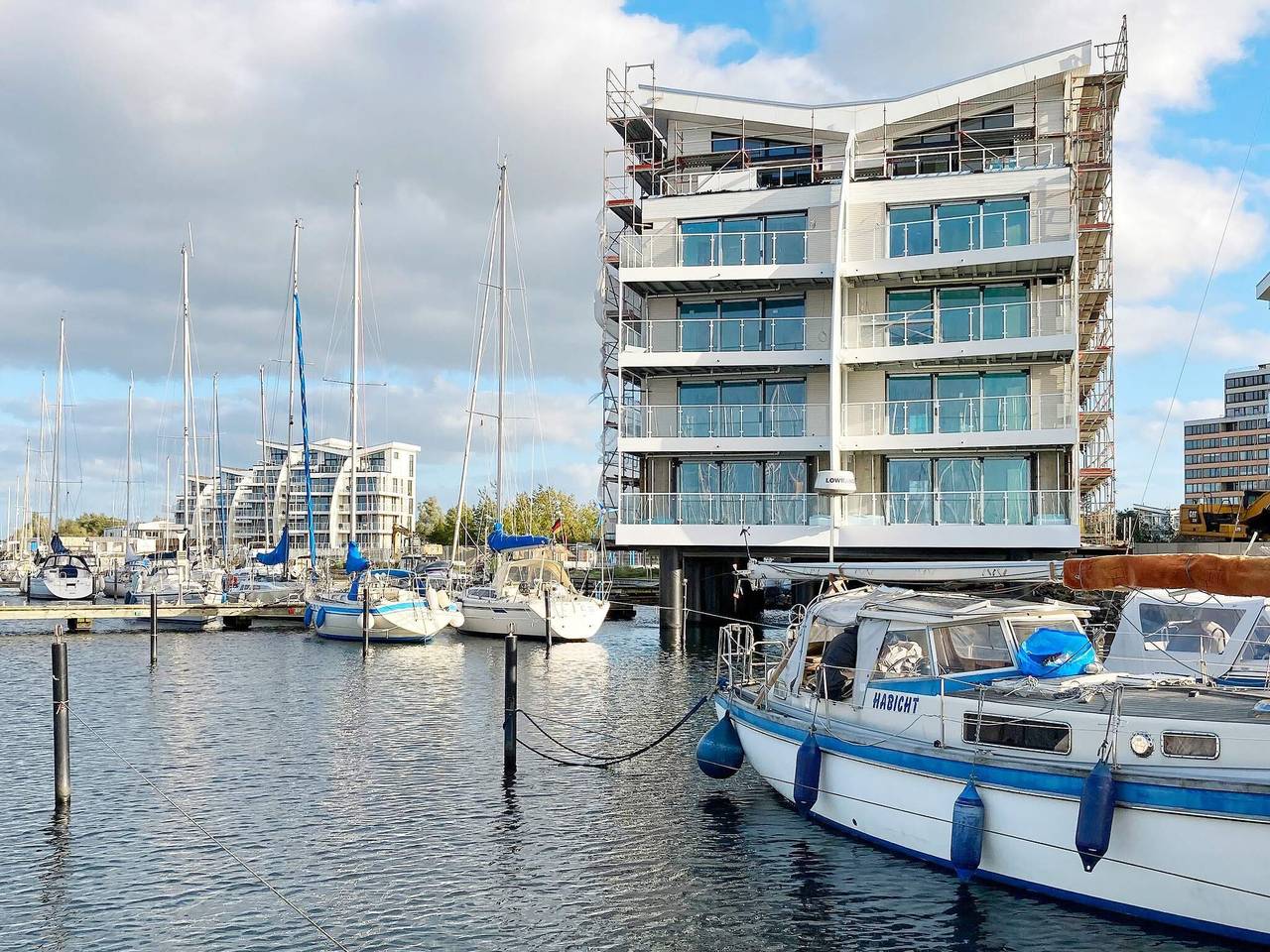 Ganze Wohnung, Wasservilla mit Panorama-Meerblick in Wendtorfer Strand, Wendtorf