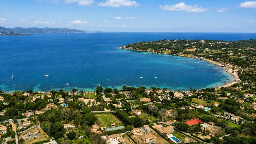 Ferienhaus für 10 Personen, mit Meerblick und Balkon sowie Terrasse und Garten in Saint-Tropez - 2