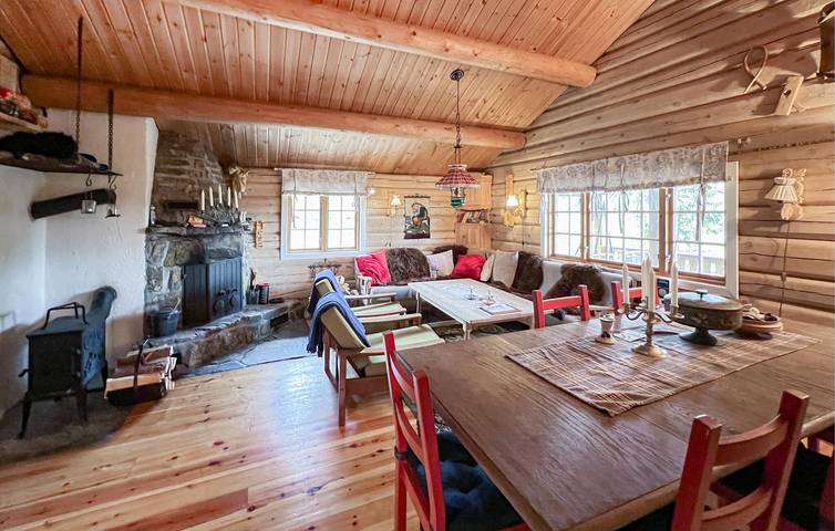 Ferienhaus für 7 Personen mit Garten in Nordre Land