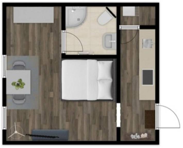 Ferienwohnung für 2 Personen in Hüde - 2
