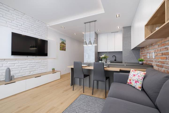 Studio für 2 Personen, mit Balkon/Terrasse, kinderfreundlich in Krakau - 2