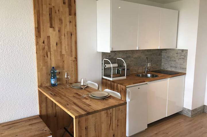 Appartement de vacances pour 2 personnes, avec Balcon ainsi que Terrasse et Jardin