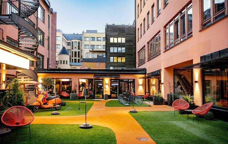 Hotel for 2 personer, med have, husdyr tilladt i Helsinki