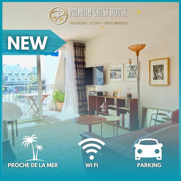 Gîte pour 2 personnes, avec balcon dans Office De Tourisme La Grande Motte