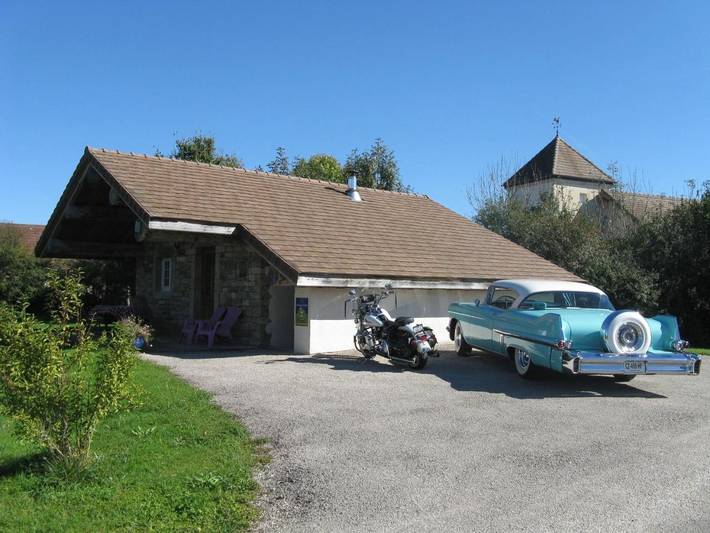 Maison de vacances pour 4 personnes, avec jardin dans le Jura - 4