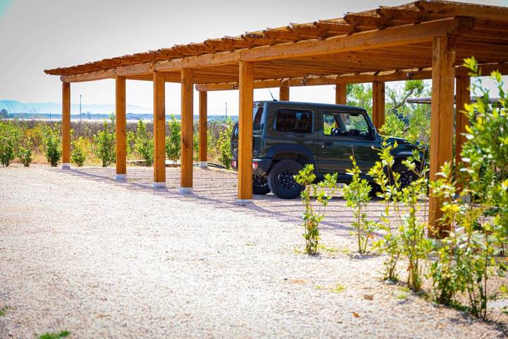 Bungalow für 4 Personen, mit Garten und Terrasse sowie Ausblick in Latium - 4
