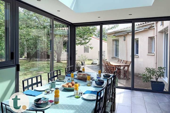 Maison de vacances pour 7 personnes, avec Jardin