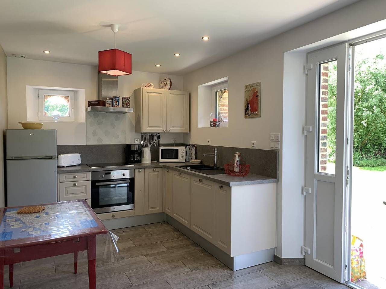 Gîte voor 6 personen met terras in Lammerville, Dieppe en omgeving