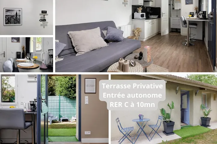 Apartamento de vacaciones para 3 personas, con terraza y jardín - 1