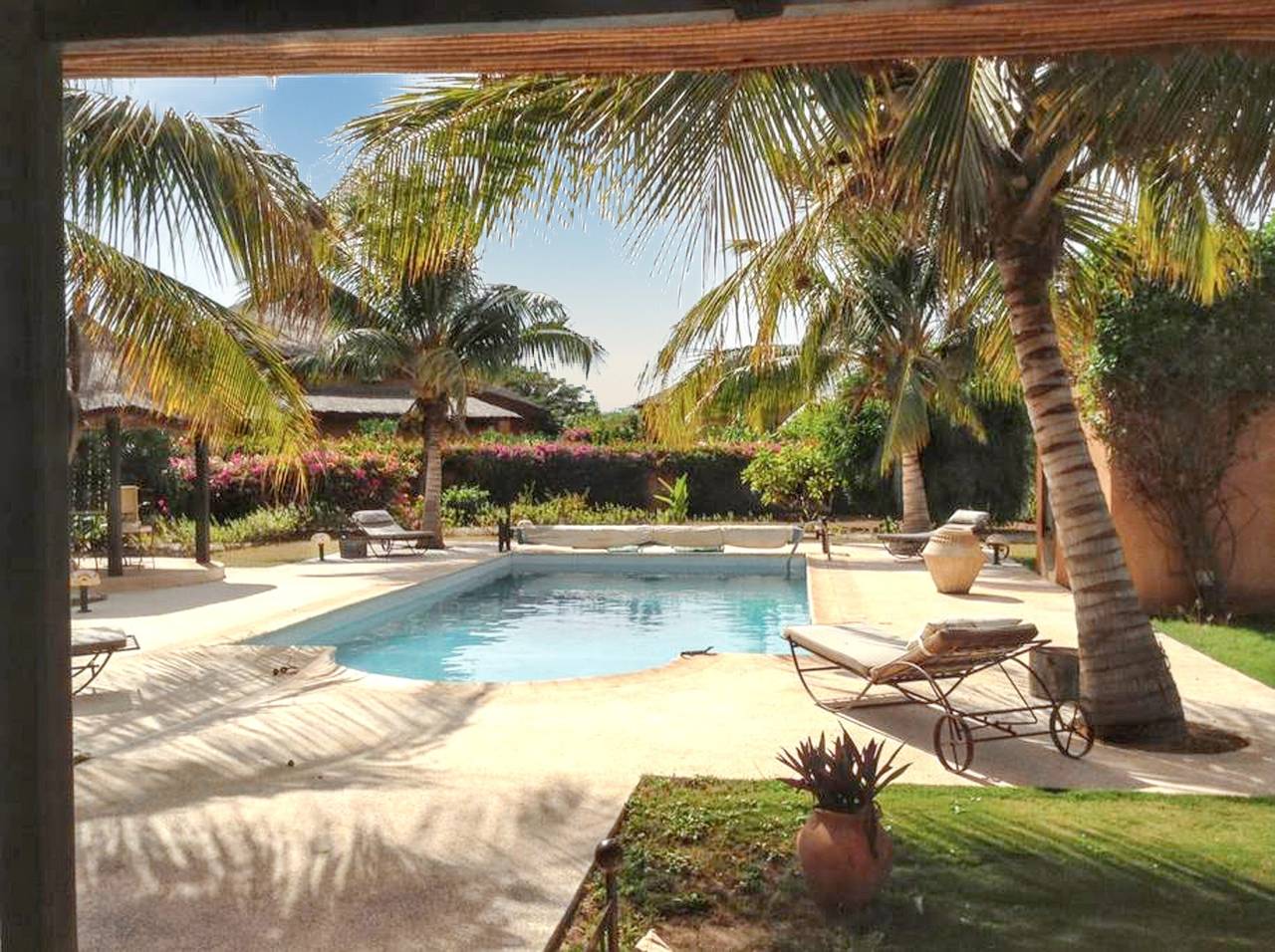 Charmante Villa in Nianing mit privatem Pool in Region Thiès