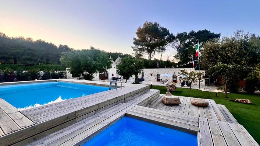 B&b per 4 persone, con giardino e panorama nonché piscina a Martina Franca