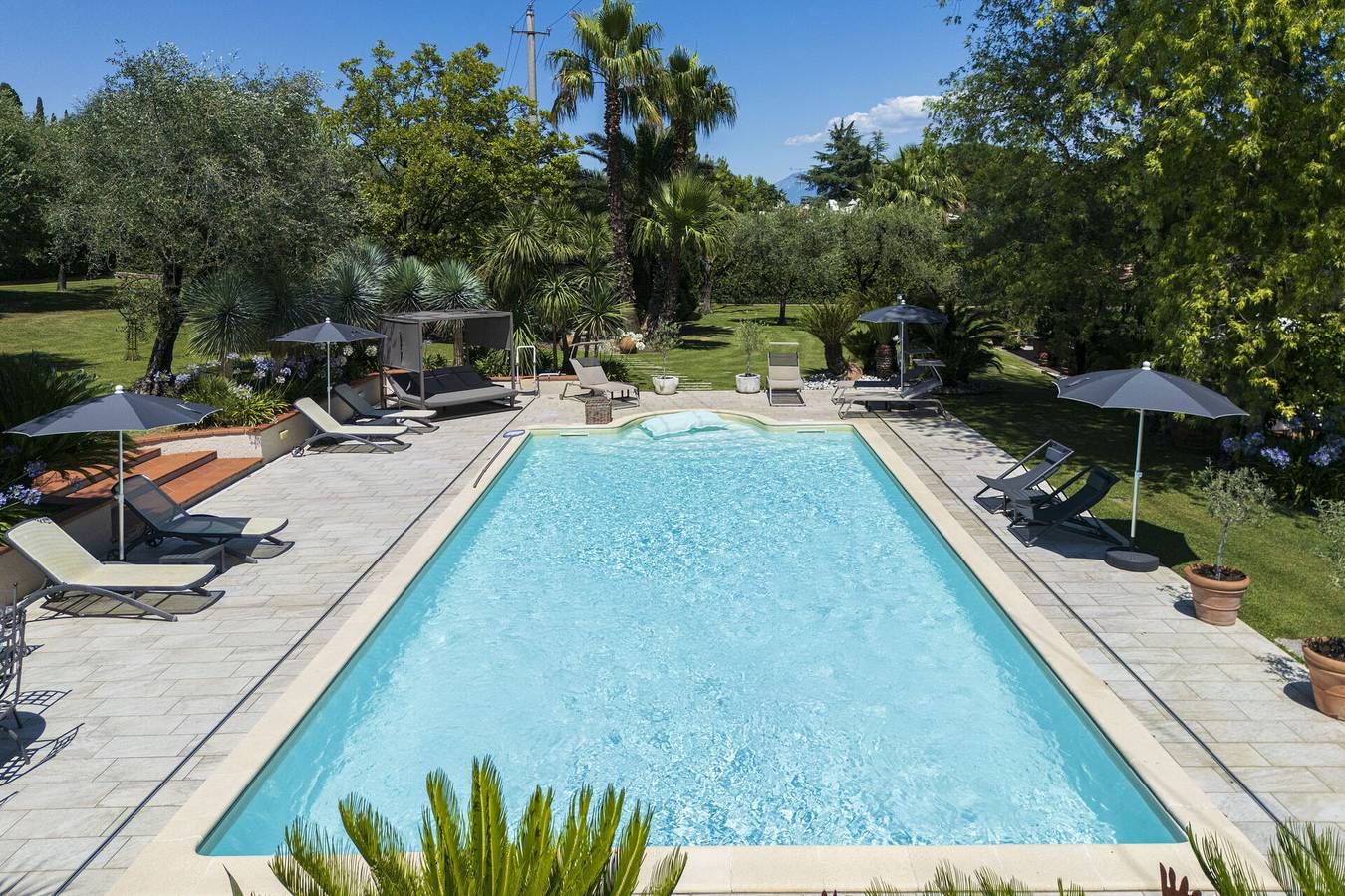 Villa El Perlè, Padenghe sul Garda in Padenghe sul Garda, Gardasee-Berge