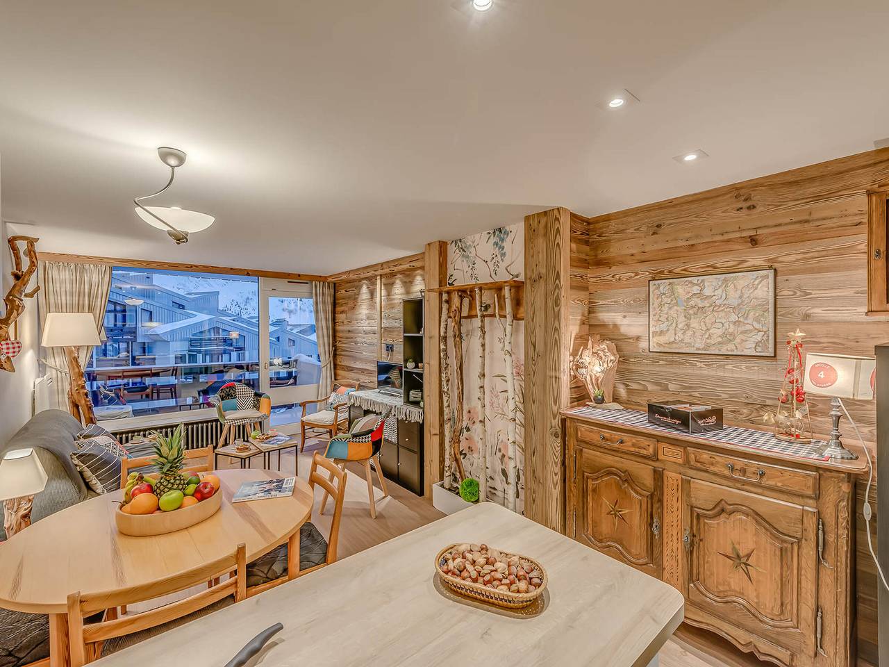 Geheel appartement, 3-star Apartment in Tignes, 4/5 people, renovated, 39m², south in Tignes, Massif de la Vanoise