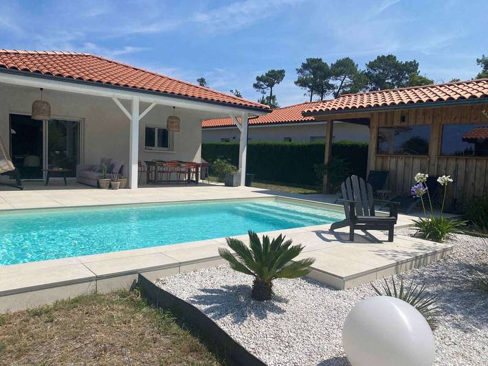 Appartement de vacances pour 6 personnes, avec piscine dans Biscarrosse (bourg)