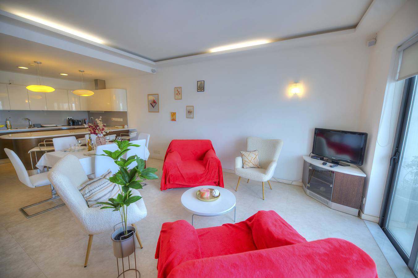 Appartamento intero, Appartamento vacanze per 6 persone con balcone in Sliema, Isola di Malta