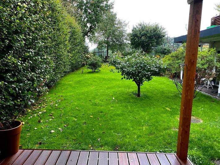 Ferienwohnung für 2 Personen, mit Terrasse und Garten sowie Sauna und Ausblick in Stade