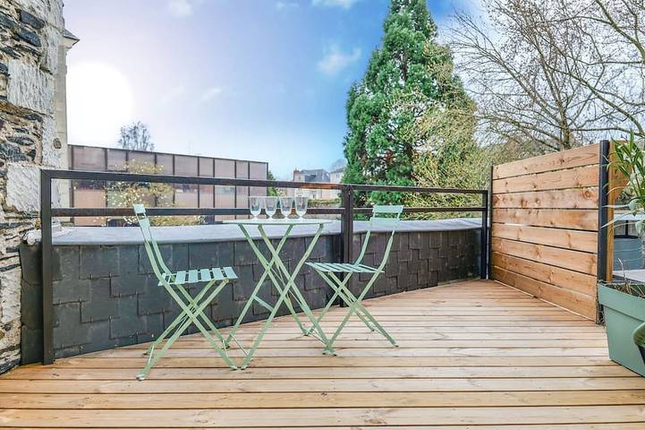 Gîte pour 2 personnes, avec jardin dans Office De Tourisme D Angers