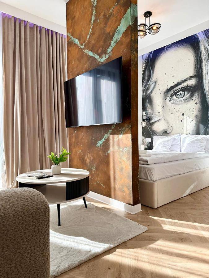 Cały apartament, Roosevelta Residence Apartments by Properbook - przy Off Piotrkowska - Fv - Klimatyzacja - Wifi, Atlas Arena, Orientarium, Aquapark Fala, Ec1 in Łódź, Województwo łódzkie
