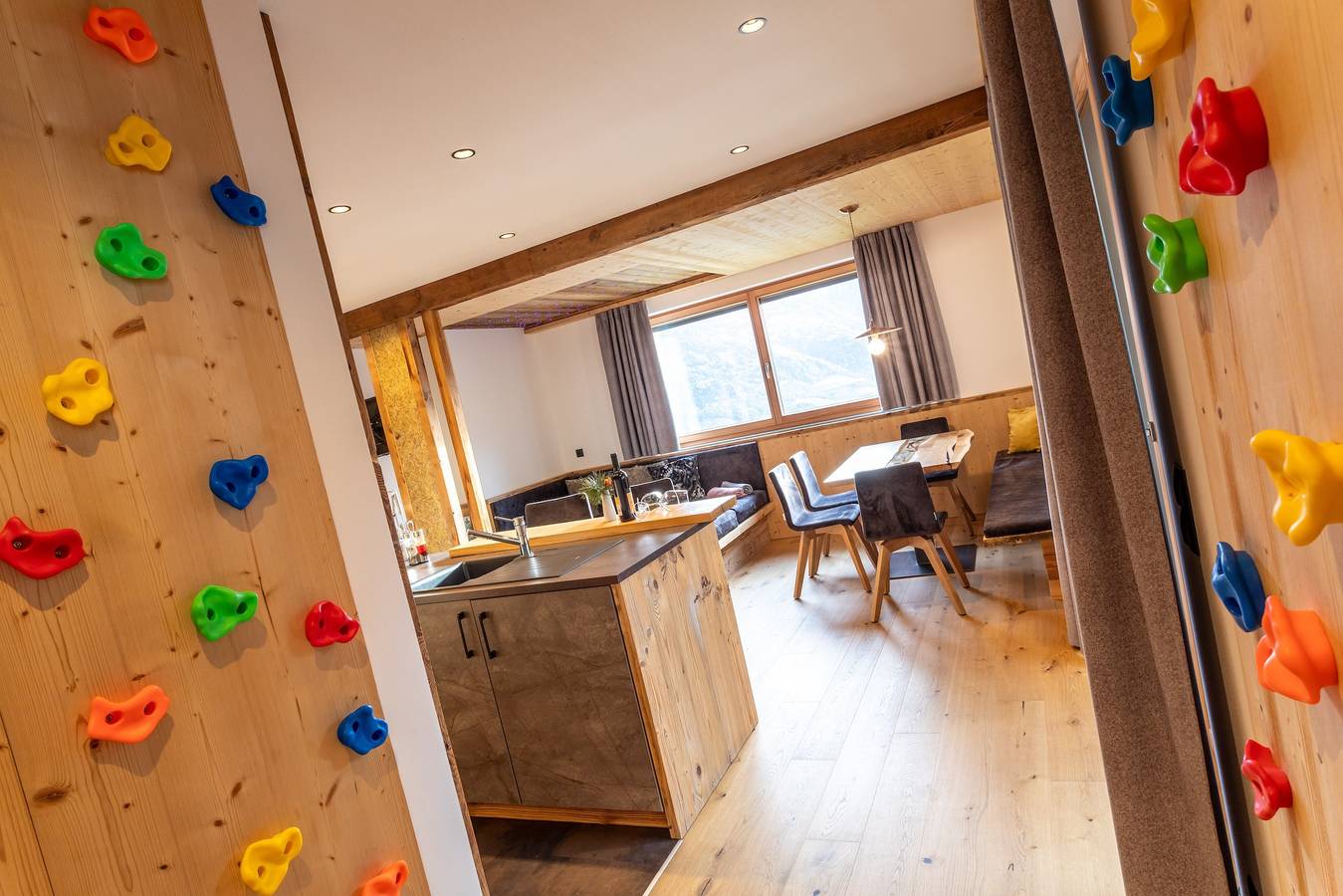 Ganze Wohnung, Apartment „Bergsteiger – Patleidhof“ mit Bergblick und privater Sauna am Balkon in Naturns, Texelgruppe
