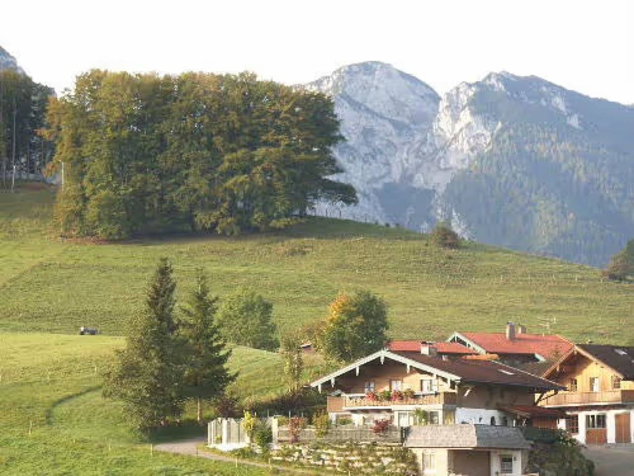 Entire apartment, Holiday Apartment 'Steinbacher' with Mountain View, Balcony and Wi-Fi in Inzell, Bavarian Alps