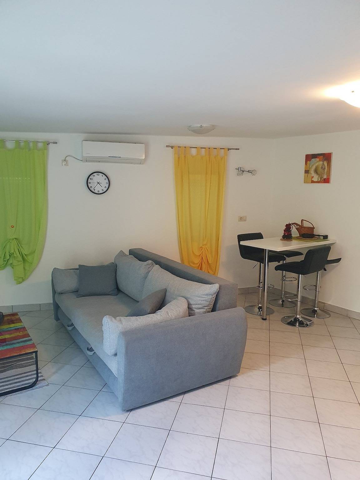 Cały apartament, Jednopokojowy apartament z tarasem i widokiem na morze Opatija A-23795-b in Plaža za pse (Icici), Icici