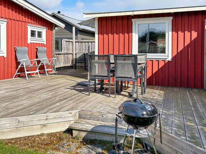Vackert fritidshus nära havet in Halland