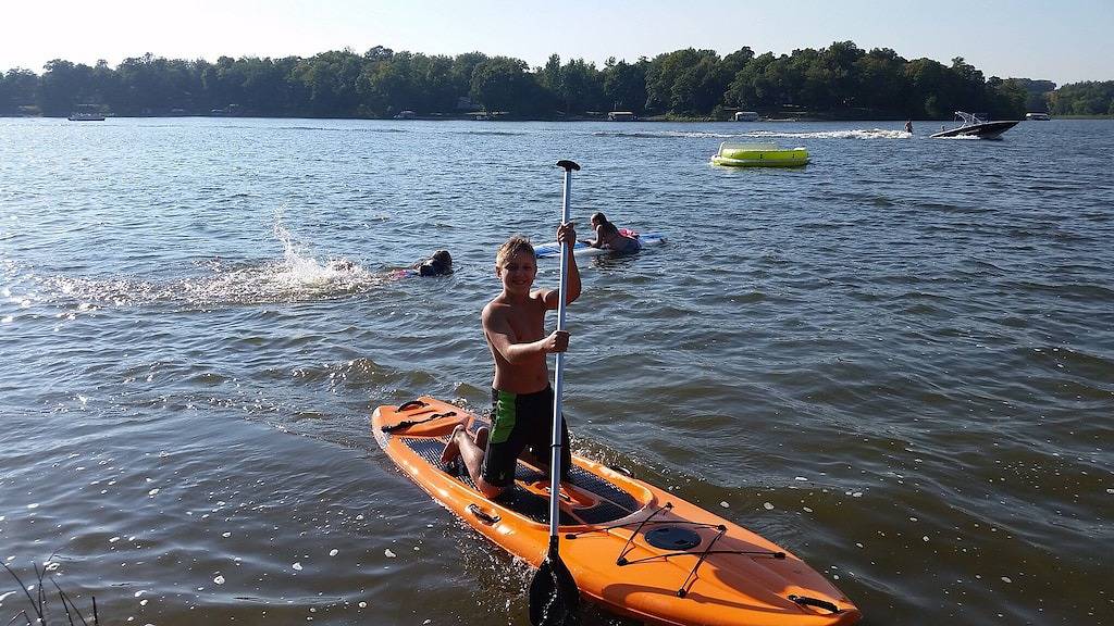 Lake Front Big Yard Fischerei Dock Paddle Boards Ac Lagerfeuer Schwimmen Grill Deck in Becker County